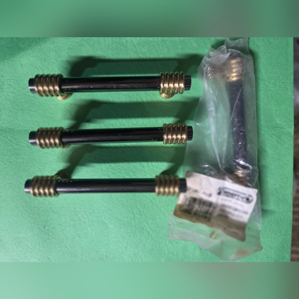 Black and Gold Drawer Pulls
